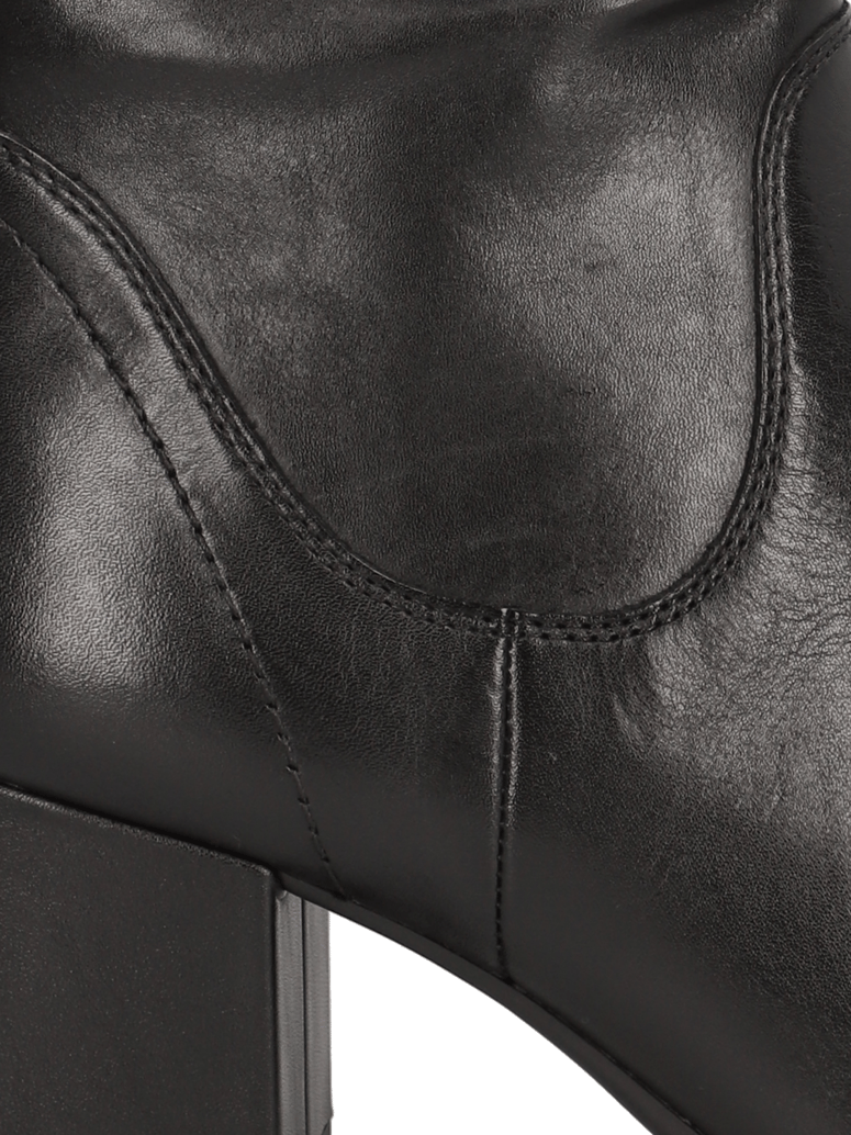 TAMARIS-Comfort-hladká-koža-čižmičky-béžová