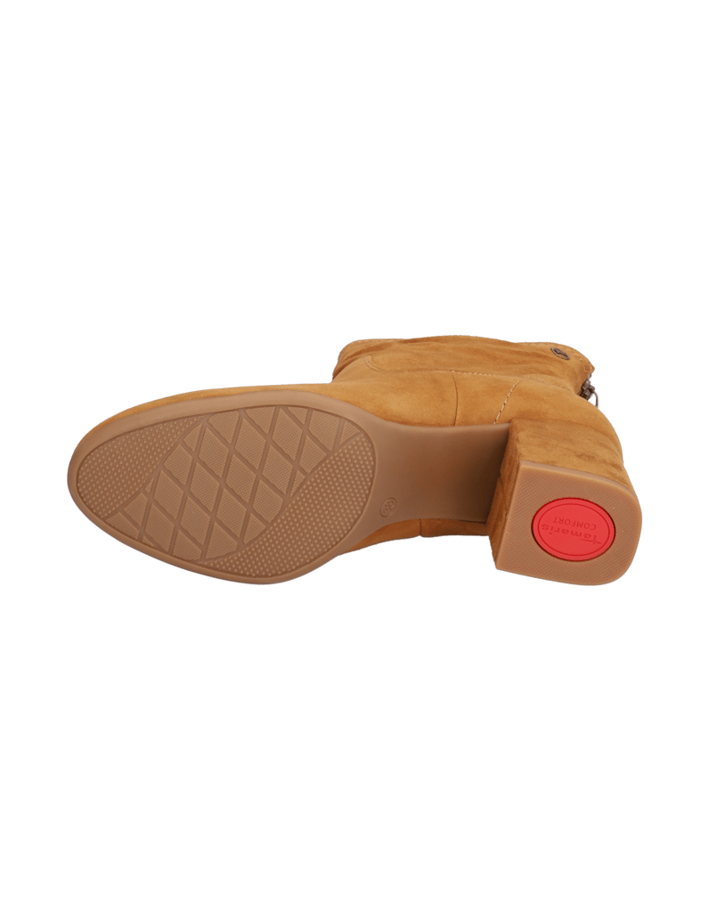 TAMARIS-Comfort-velur-polokozačky-béžová