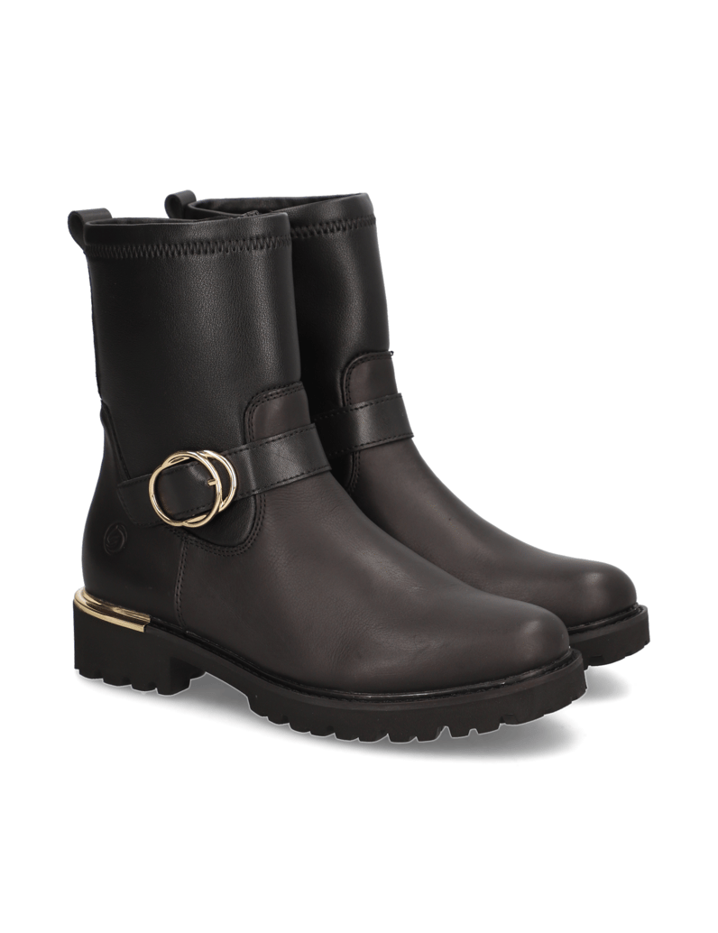 Remonte-Lederkombination-Stiefelette