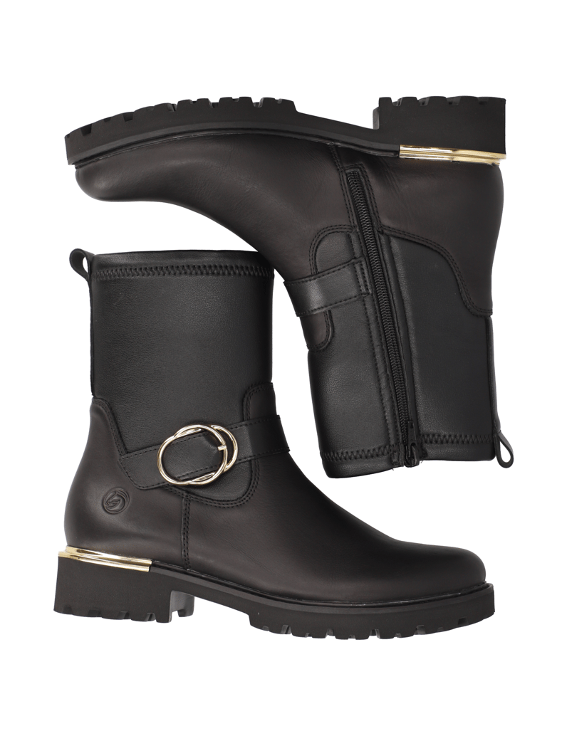 Remonte-Lederkombination-Stiefelette