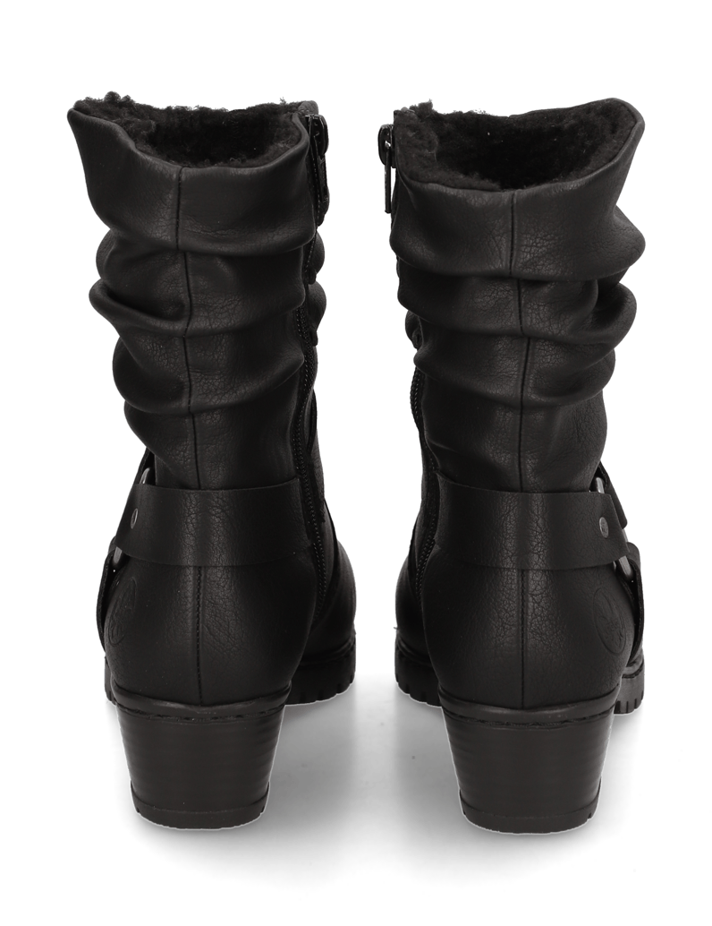 Rieker-polokozačky-černá