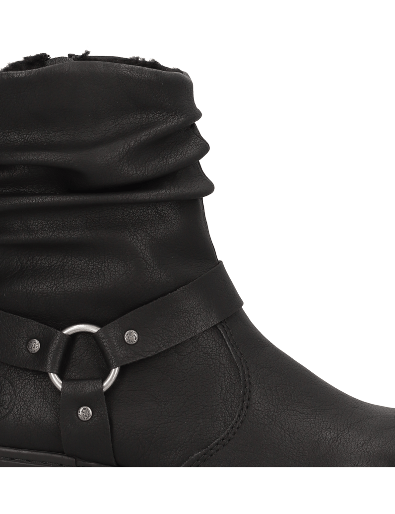 Rieker-polokozačky-černá