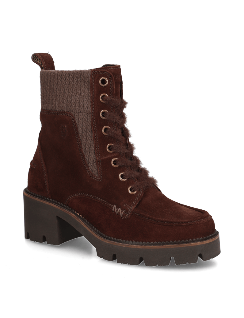 Salamander-Schnürstiefelette-braun