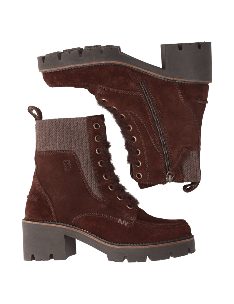 Salamander-Schnürstiefelette-braun