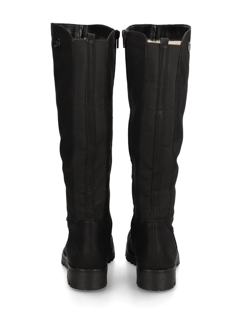 Rieker-kozačky-černá