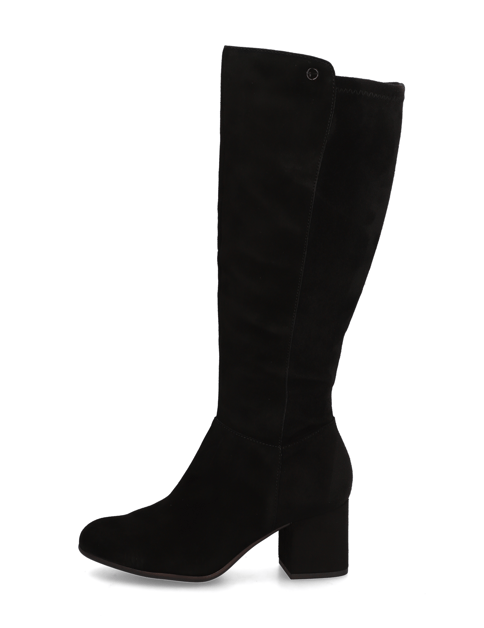 

textil kozačky, Černá