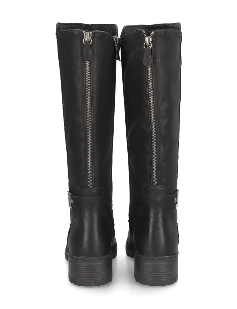RELIFE-Lederimitat-Stiefel-schwarz