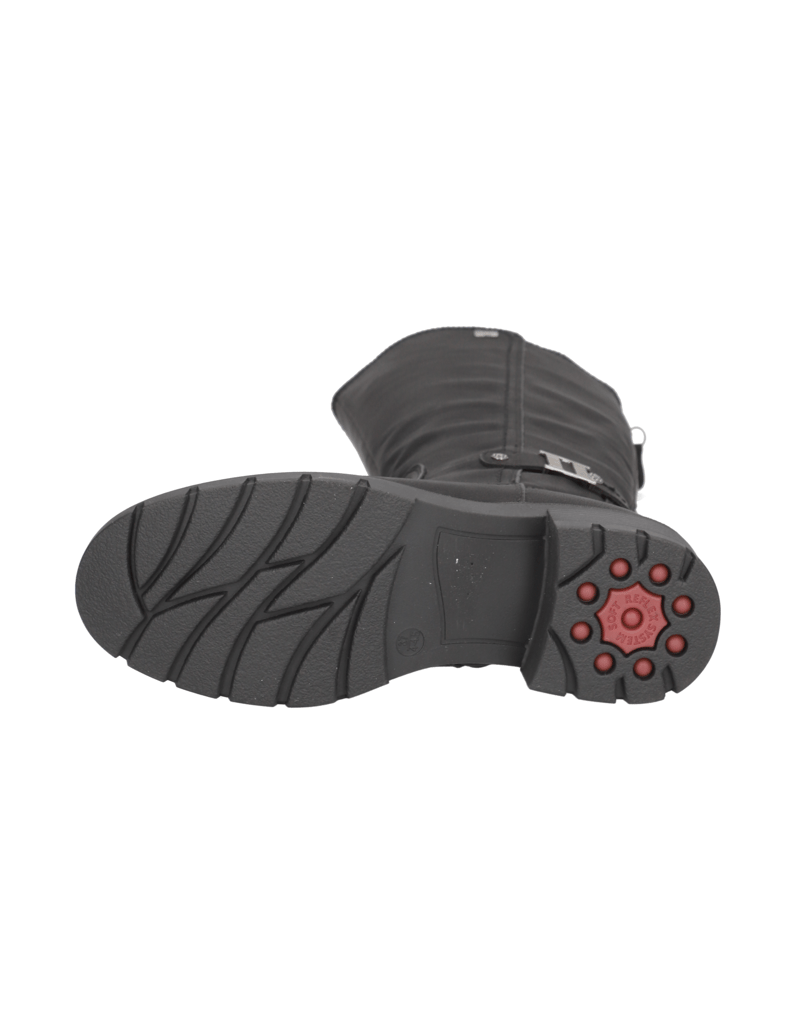 RELIFE-Lederimitat-Stiefel-schwarz