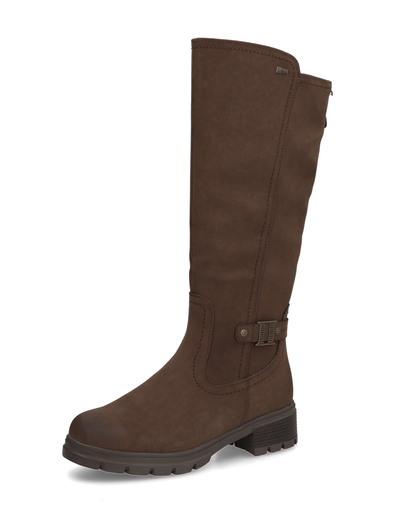 RELIFE-Lederimitat-Stiefel-schwarz