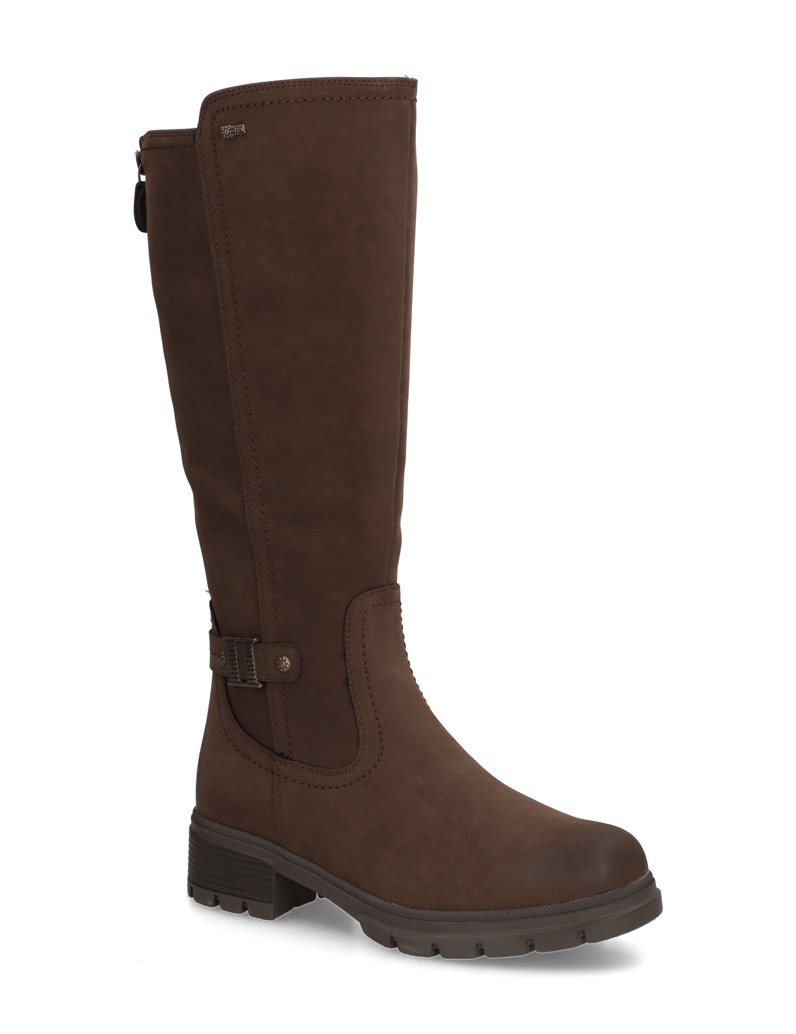 RELIFE-Lederimitat-Stiefel-schwarz