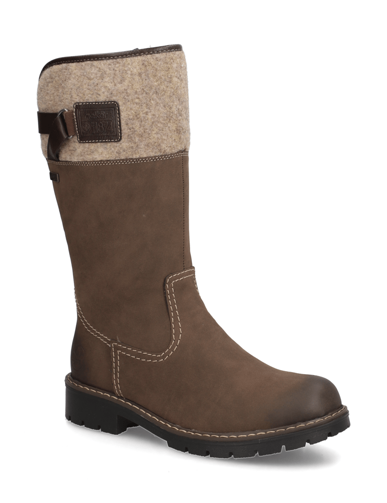 Rieker-Stiefel-grau