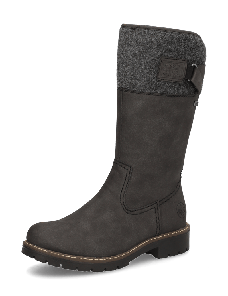 Rieker-Stiefel-grau