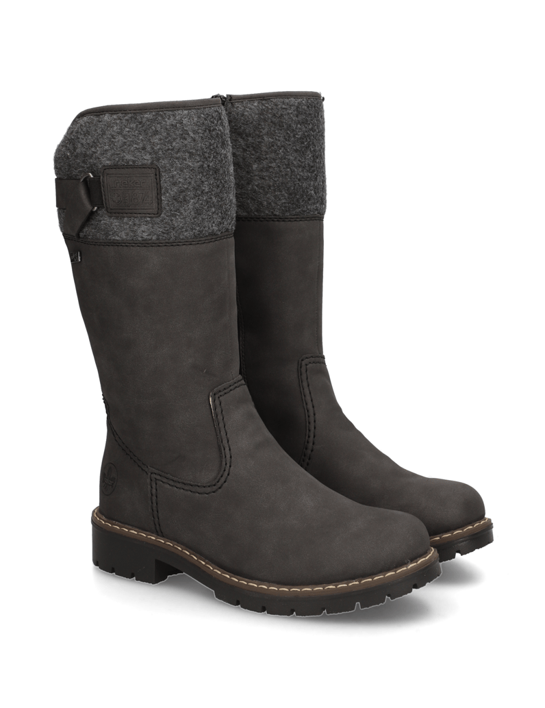 Rieker-Stiefel-grau