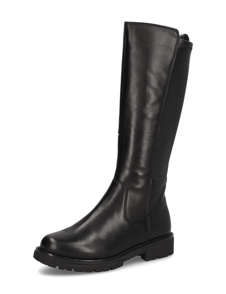 DELKA-kozačky-černá