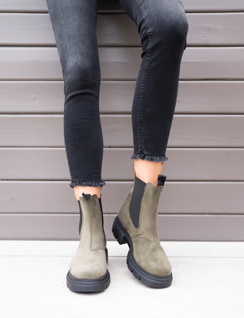 PAUL-GREEN-Chelsea-Boots-khaki