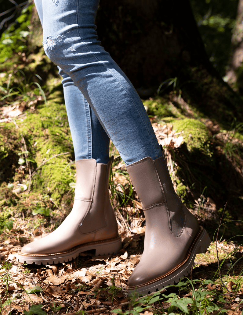 PAUL-GREEN-Glattleder-Chelsea-Boot