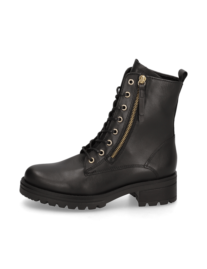 Gabor-gladko-usnje-gležnjarji-na-vezalke-črna