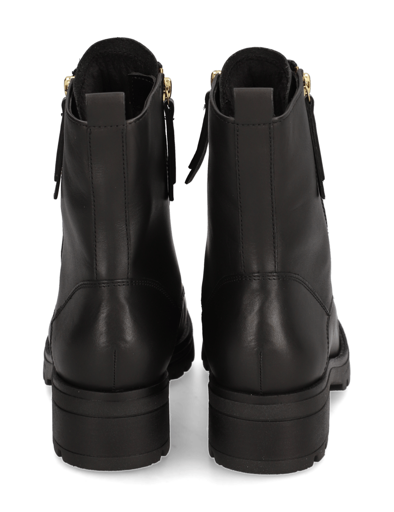 Gabor-gladko-usnje-gležnjarji-na-vezalke-črna