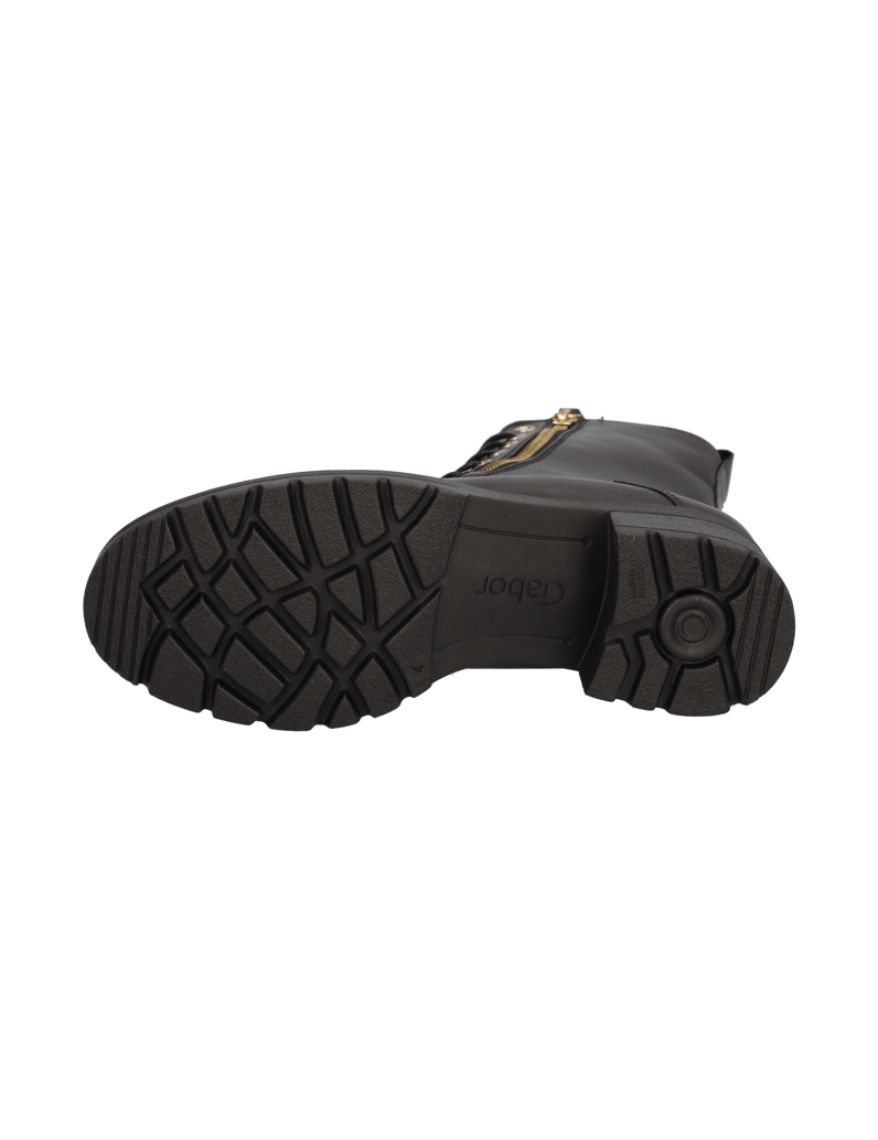 Gabor-gladko-usnje-gležnjarji-na-vezalke-črna