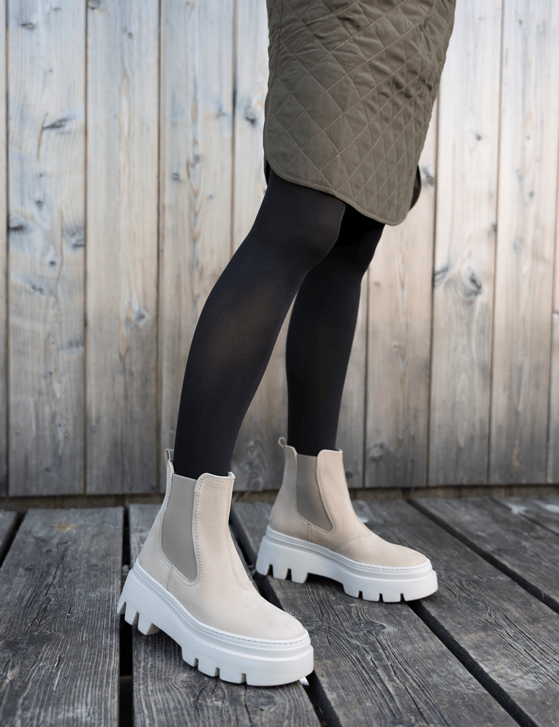 PAUL-GREEN-Nubukleder-Chelsea-Boot