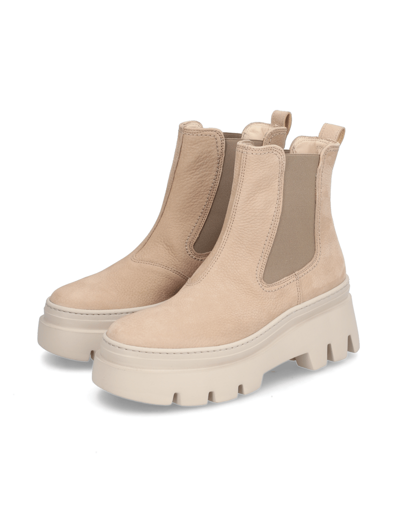 PAUL-GREEN-Nubukleder-Chelsea-Boot