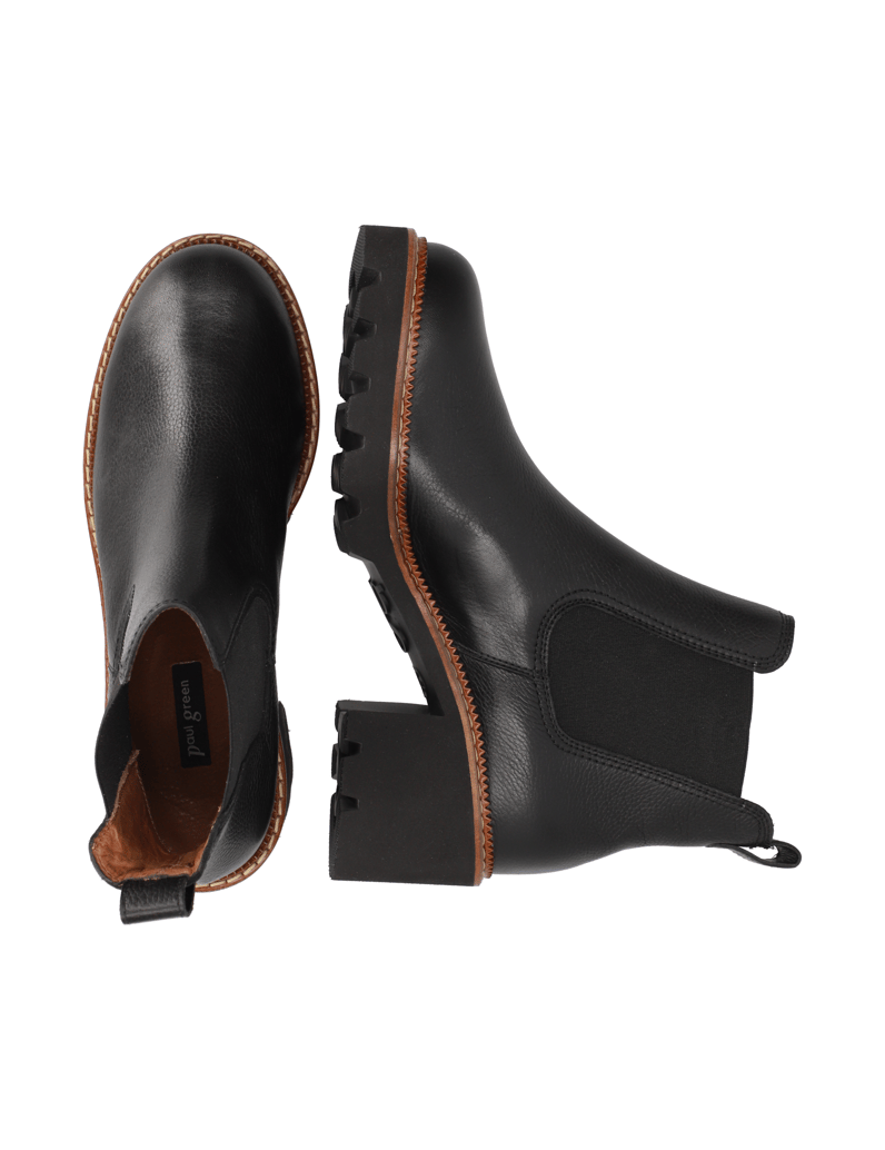 PAUL-GREEN-Glattleder-Chelsea-Boot