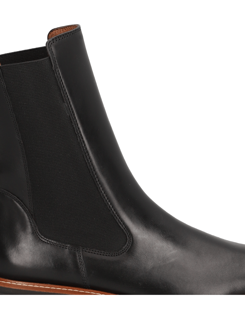 PAUL-GREEN-Glattleder-Chelsea-Boot-schwarz