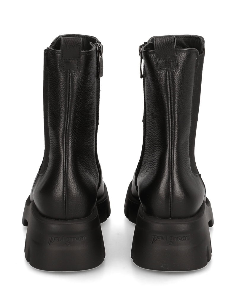PAUL-GREEN-Glattleder-Chelsea-Boot-schwarz