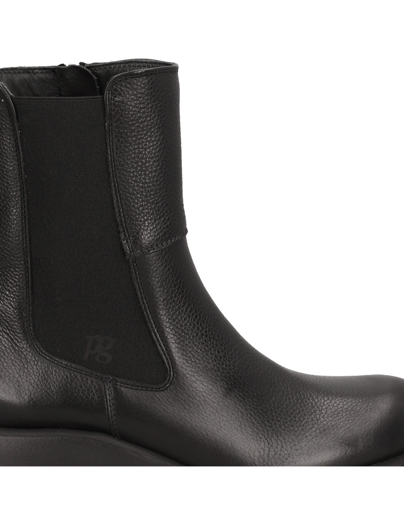 PAUL-GREEN-Glattleder-Chelsea-Boot-schwarz