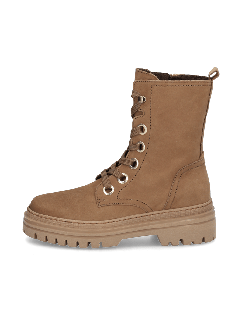 Gabor-Nubukleder-Schnürboot-beige