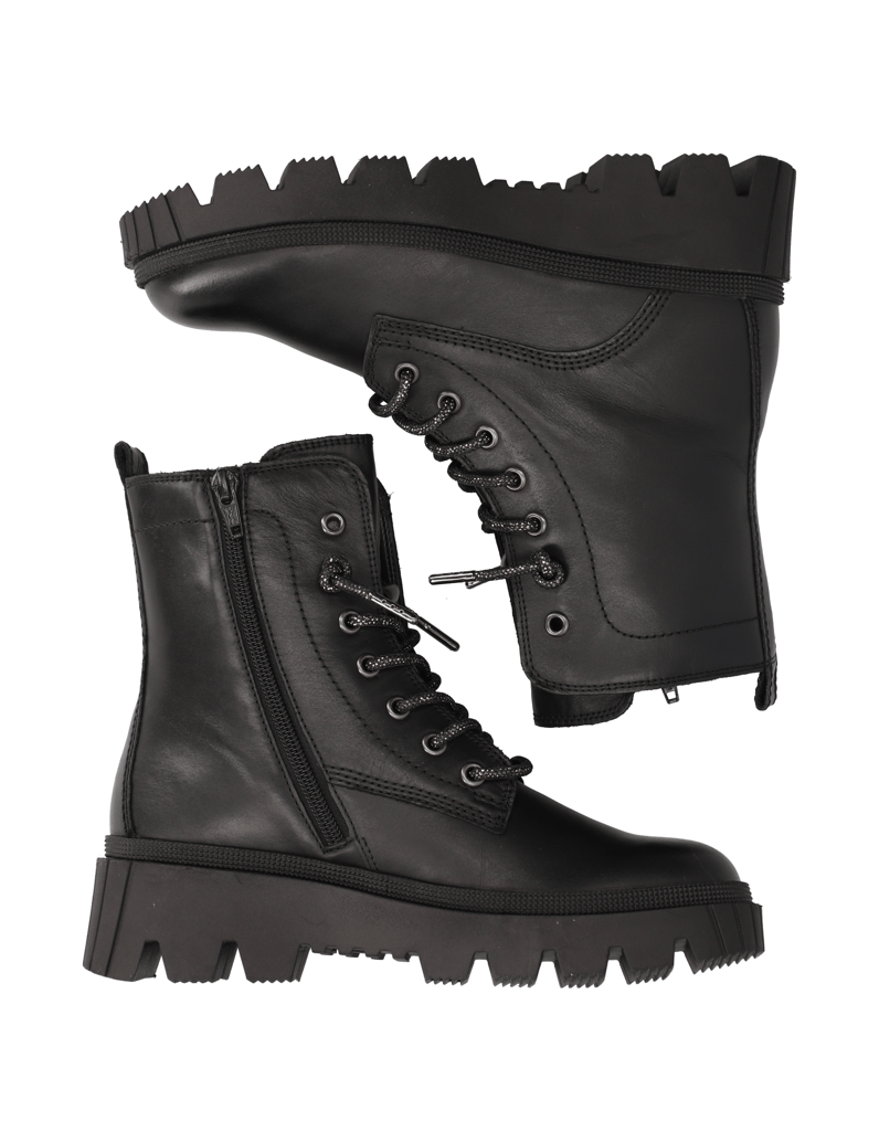 Gabor-Glattleder-Schnürboot-schwarz