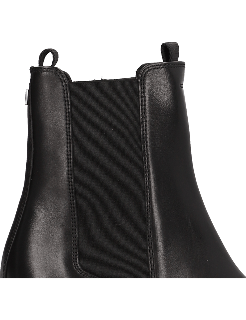 Högl-hladká-kůže-kotníčkové-Chelsea-černá