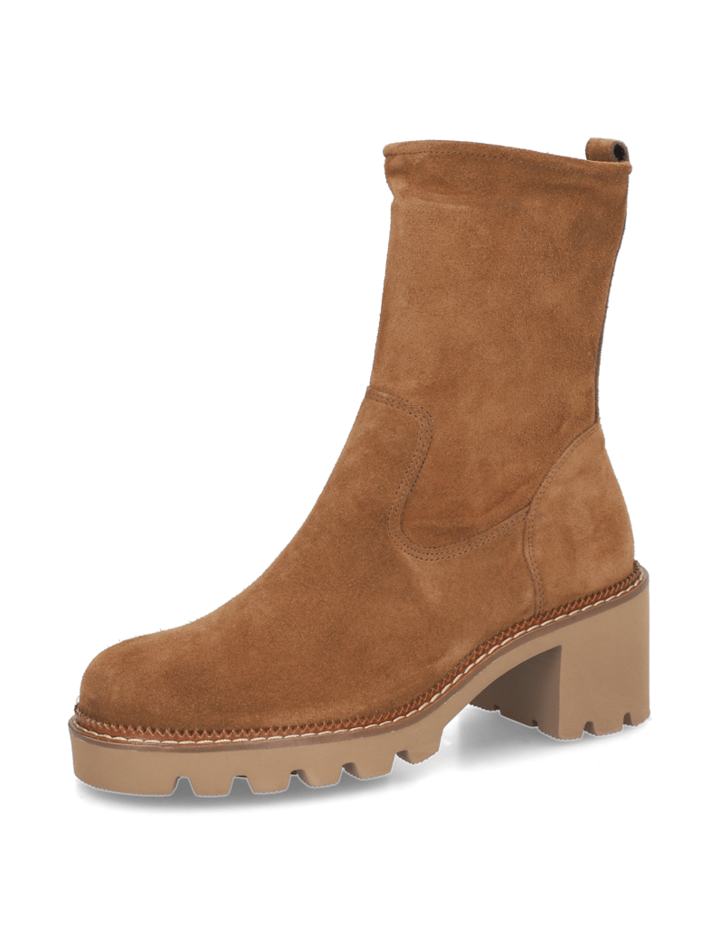 PAUL-GREEN-semiš-usnje-gležnjarji-črna