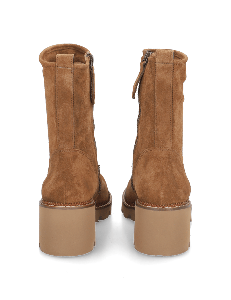 PAUL-GREEN-semiš-usnje-gležnjarji-črna