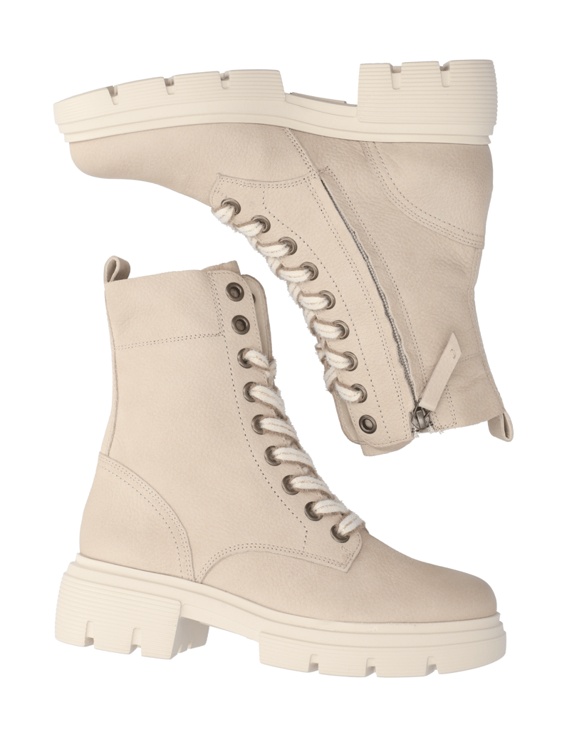 PAUL-GREEN-Schnürboot-beige