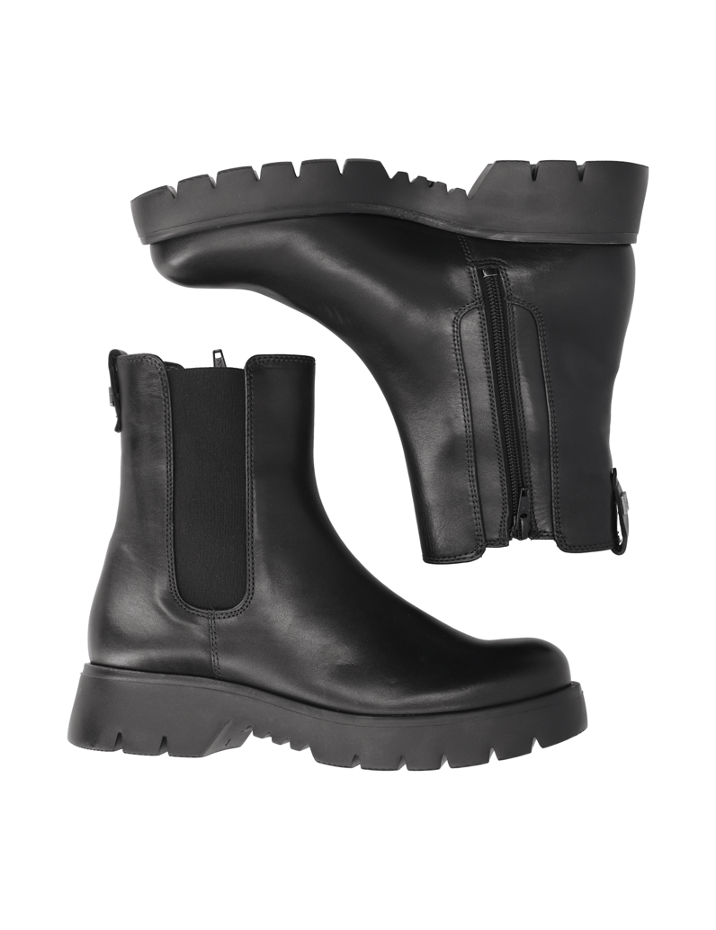 Högl-kotníčkové-Chelsea-černá