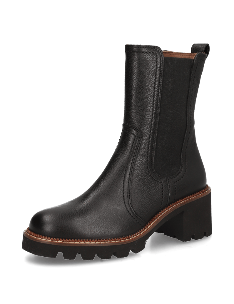 PAUL-GREEN-kotníčkové-Chelsea-černá