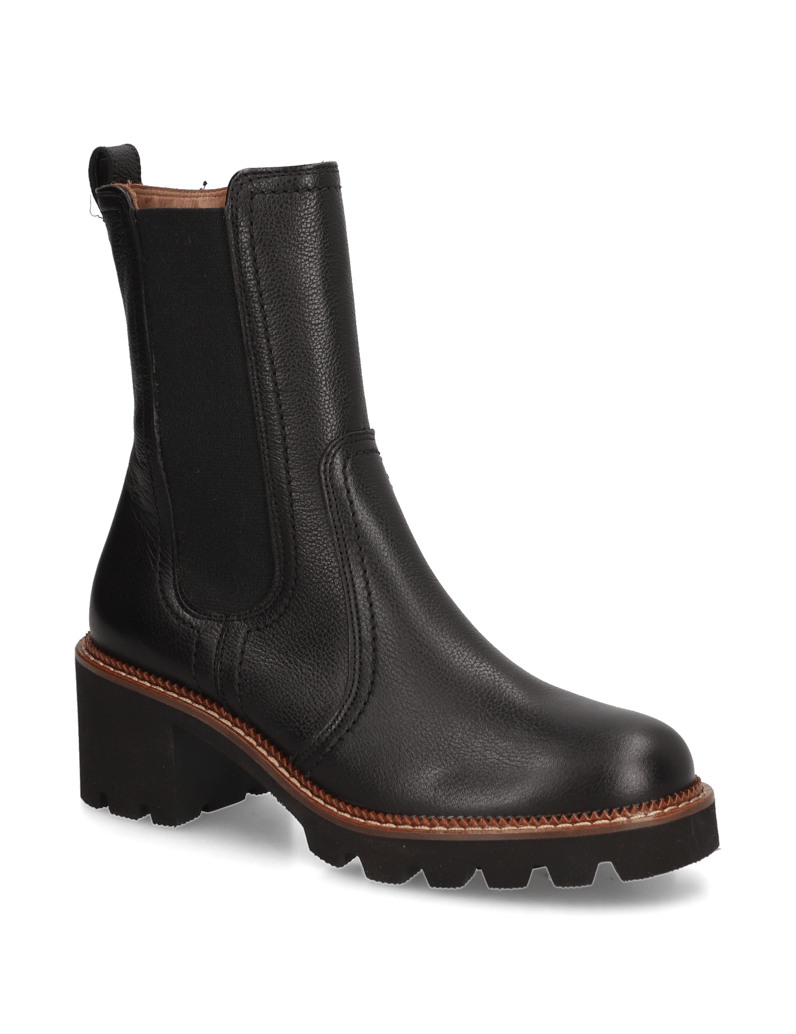 PAUL-GREEN-kotníčkové-Chelsea-černá