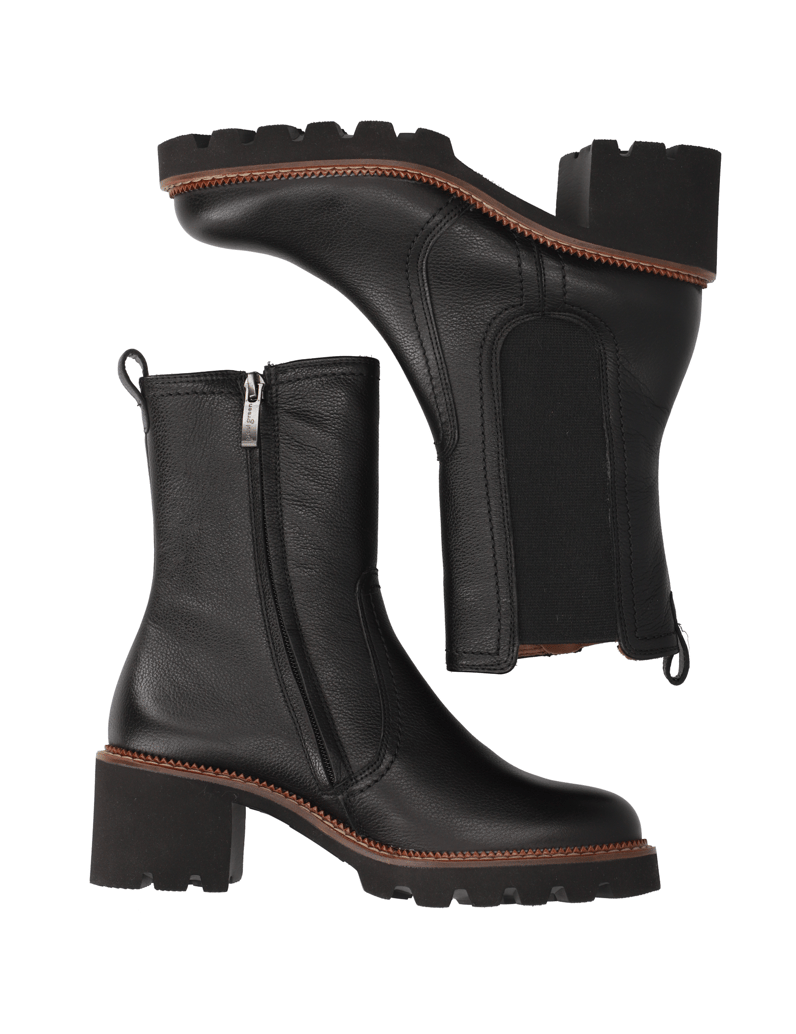 PAUL-GREEN-kotníčkové-Chelsea-černá