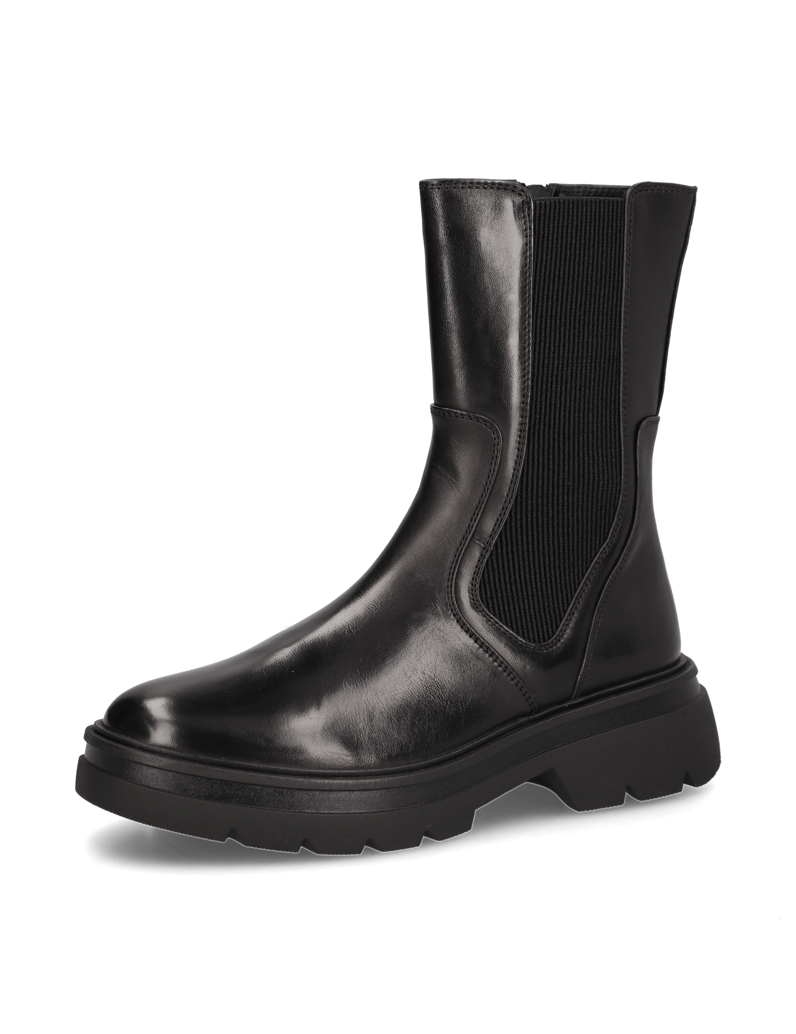 REGARDE-LE-CIEL-chelsea-boots-čierna