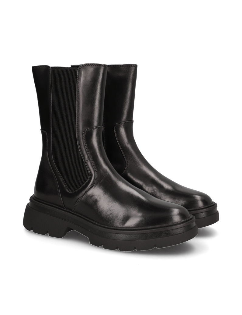 REGARDE-LE-CIEL-chelsea-boots-čierna