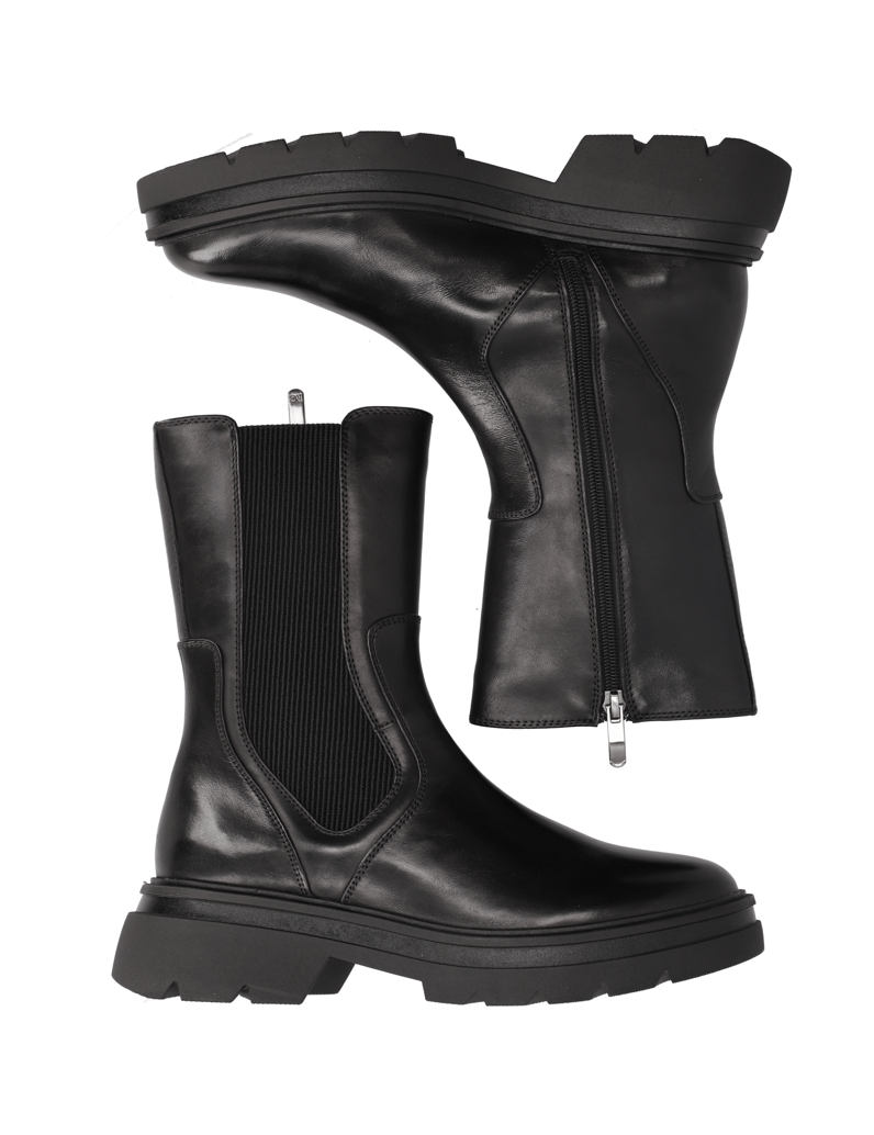 REGARDE-LE-CIEL-chelsea-boots-čierna