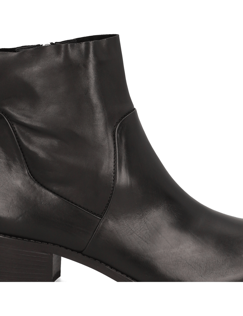 PAUL-GREEN-Glattleder-Stiefelette-schwarz