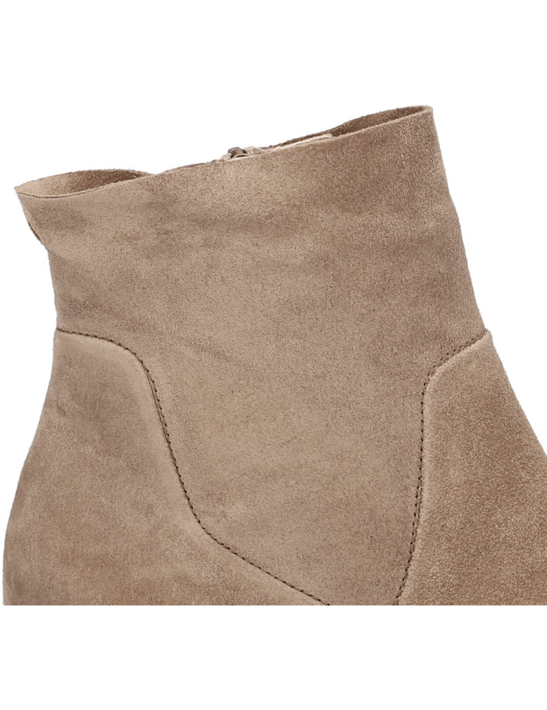 PAUL-GREEN-Veloursleder-Stiefelette-schwarz