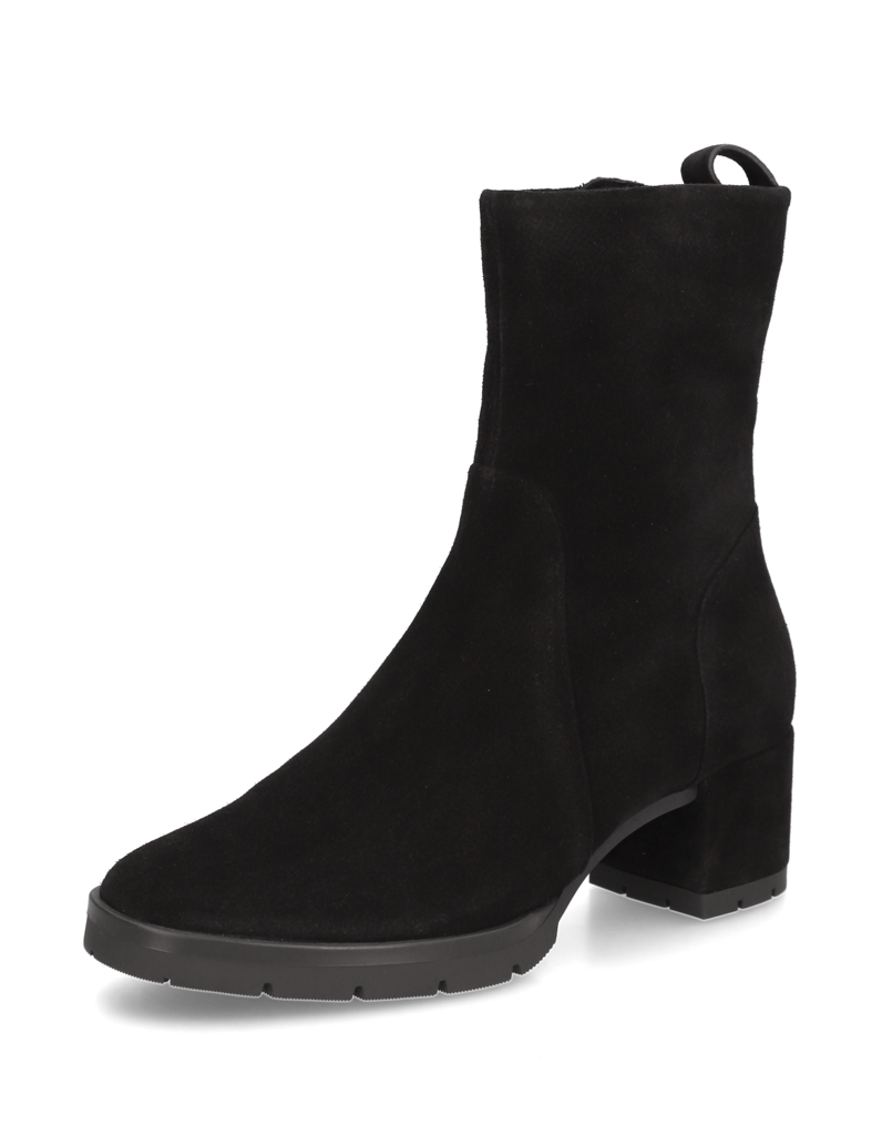 Högl-Nubukleder-Stiefelette-schwarz