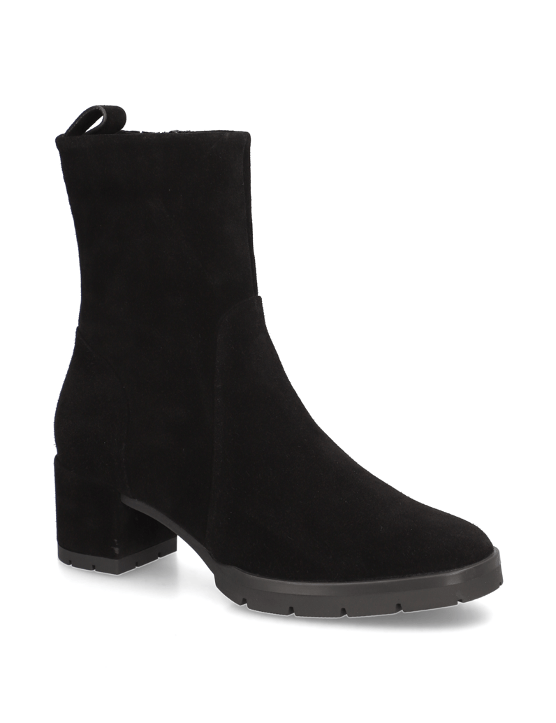 Högl-Nubukleder-Stiefelette-schwarz