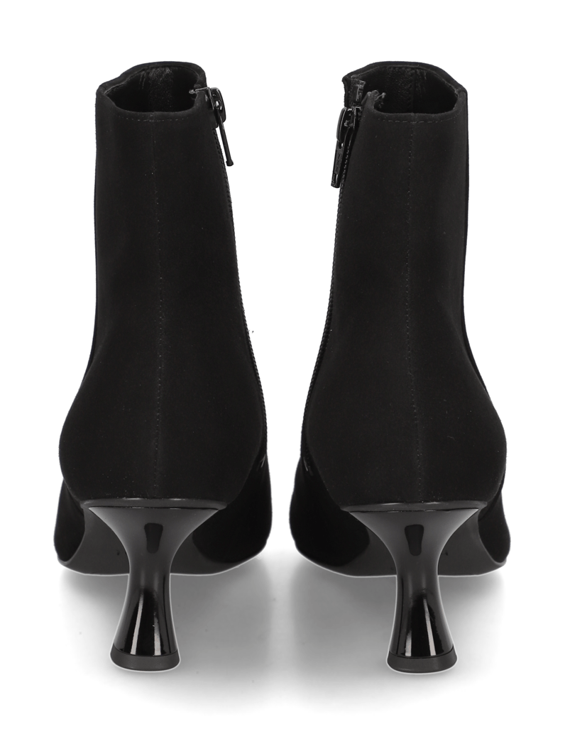Högl-Veloursleder-Stiefelette-schwarz