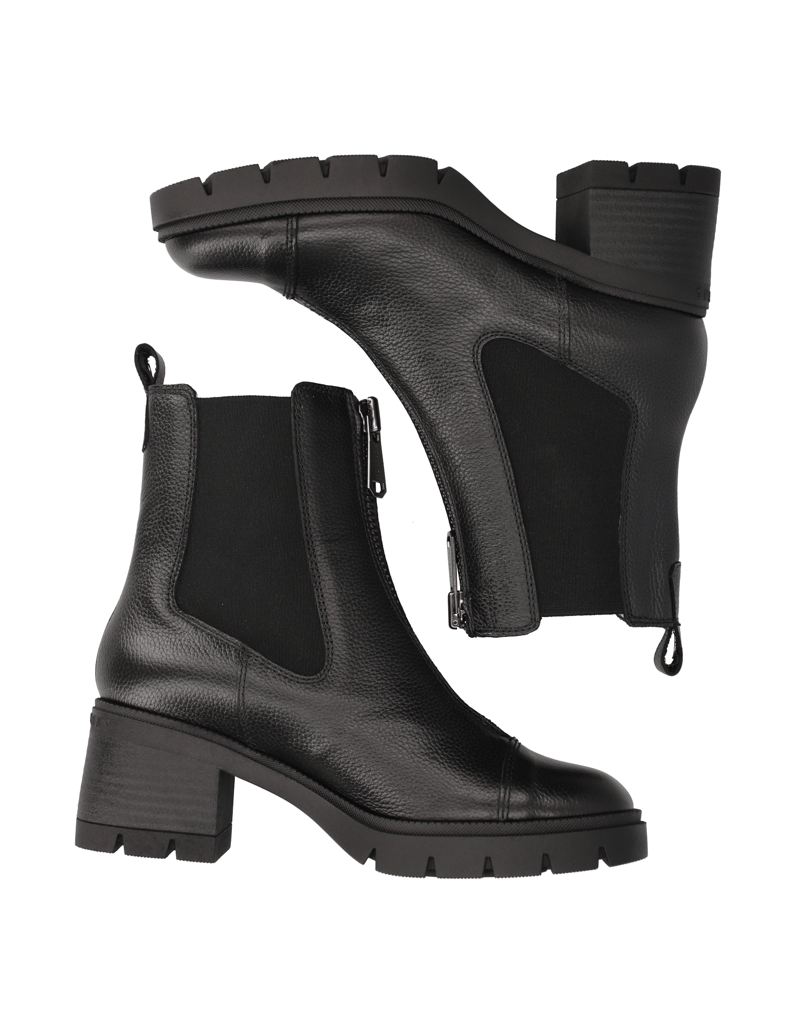 Hispanitas-Glattleder-Stiefelette-schwarz