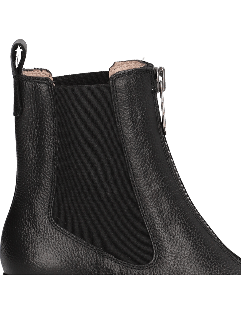 Hispanitas-Glattleder-Stiefelette-schwarz