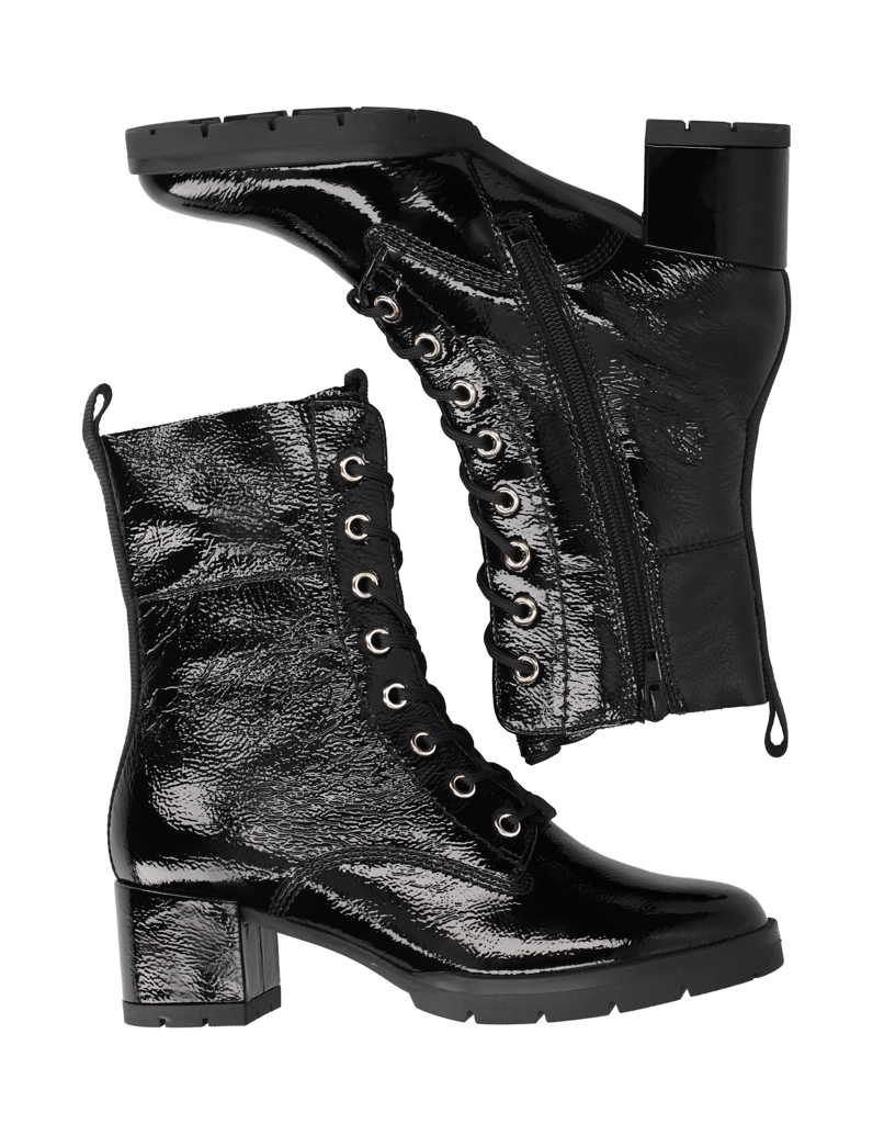 Högl-elegantni-gležnjarji-na-vezalk-črna